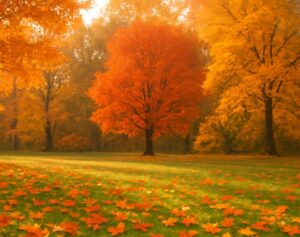 Autumn Lawn